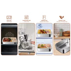 Stainless Steel Food Storage Containers view 4 for pantry food storage and kitchen organization