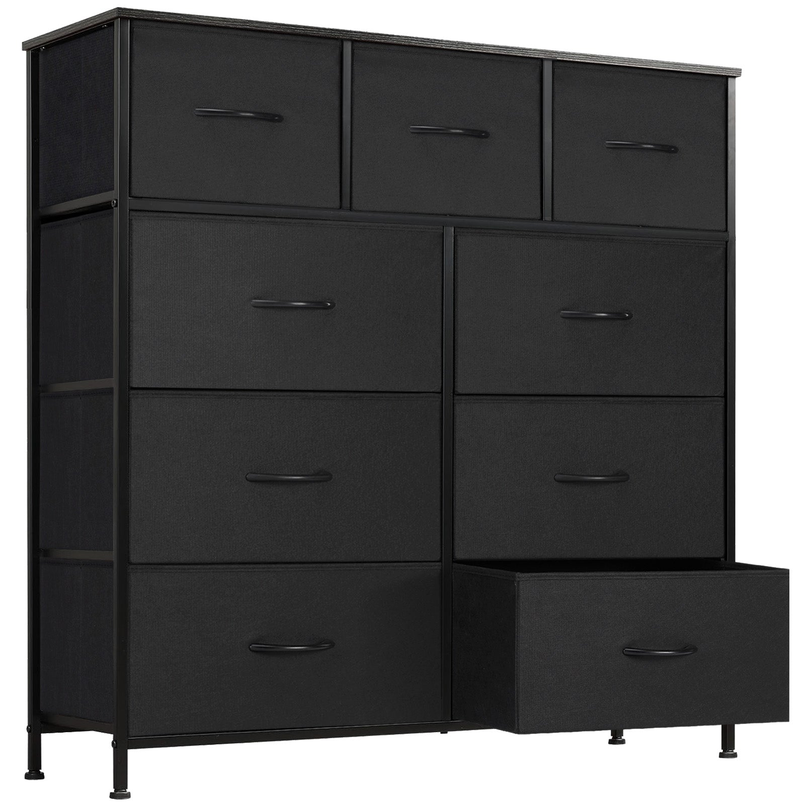 Tall Fabric Dresser Drawer Storage Tower view 14 for laundry room organization and clothes storage